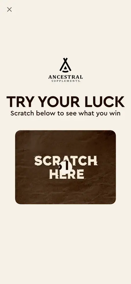 Ancestral Supplements Mobile, step 2