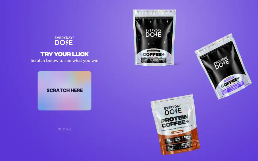 Everyday Dose Desktop, step 1