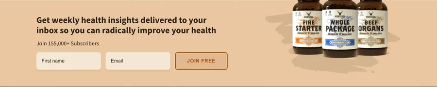 Heart & Soil embedded signup