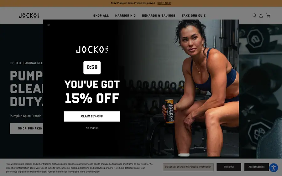 Jocko Fuel Desktop, step 1