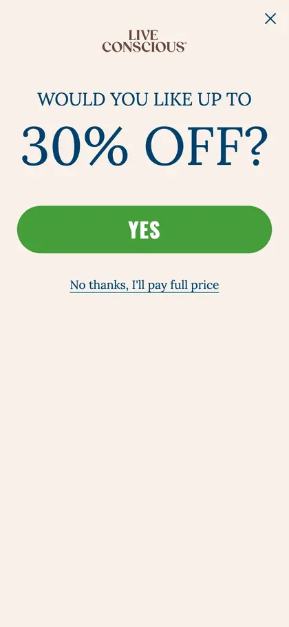Live Conscious Mobile, step 1